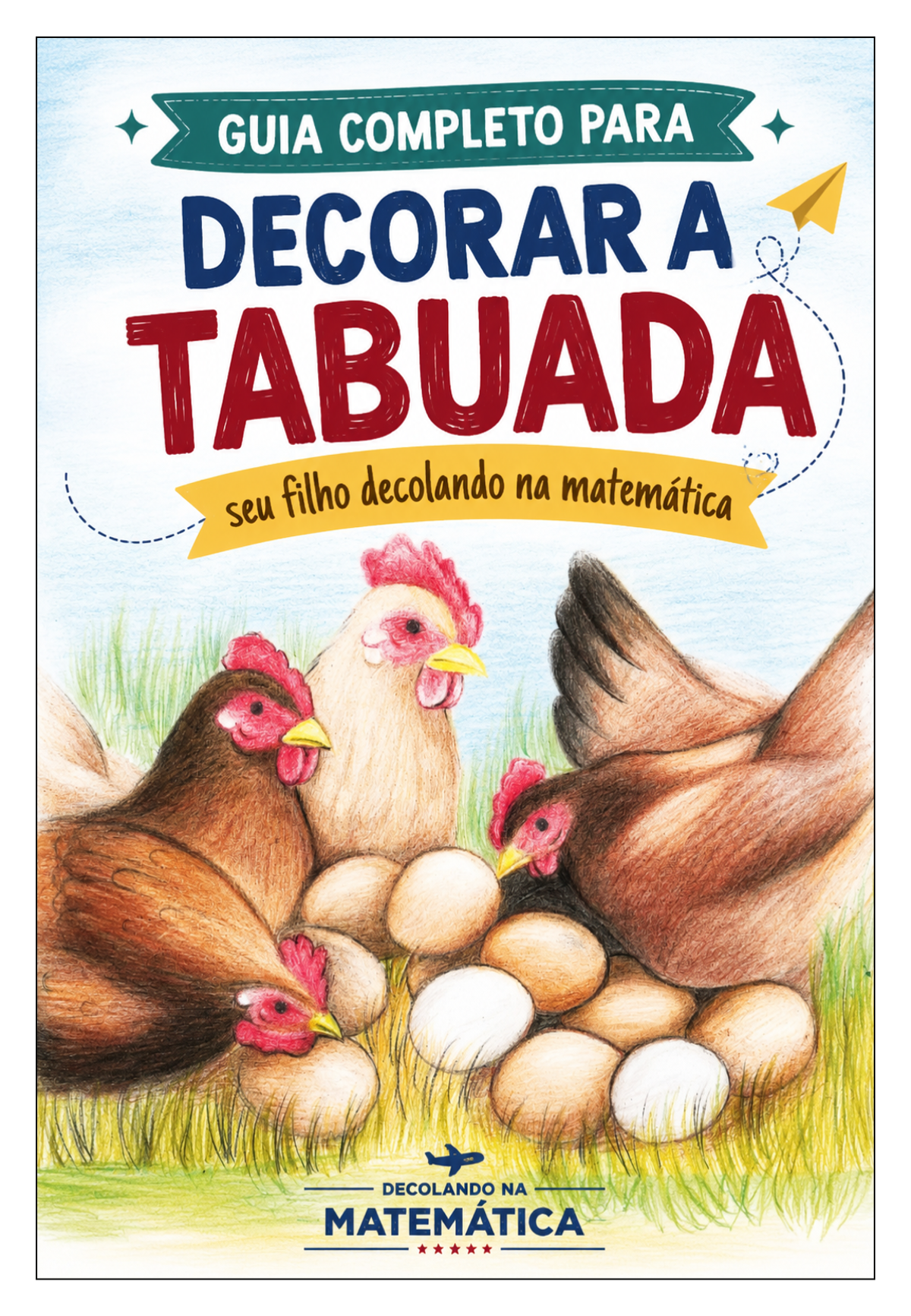 Capa do Guia Completo Para Decorar a Tabuada