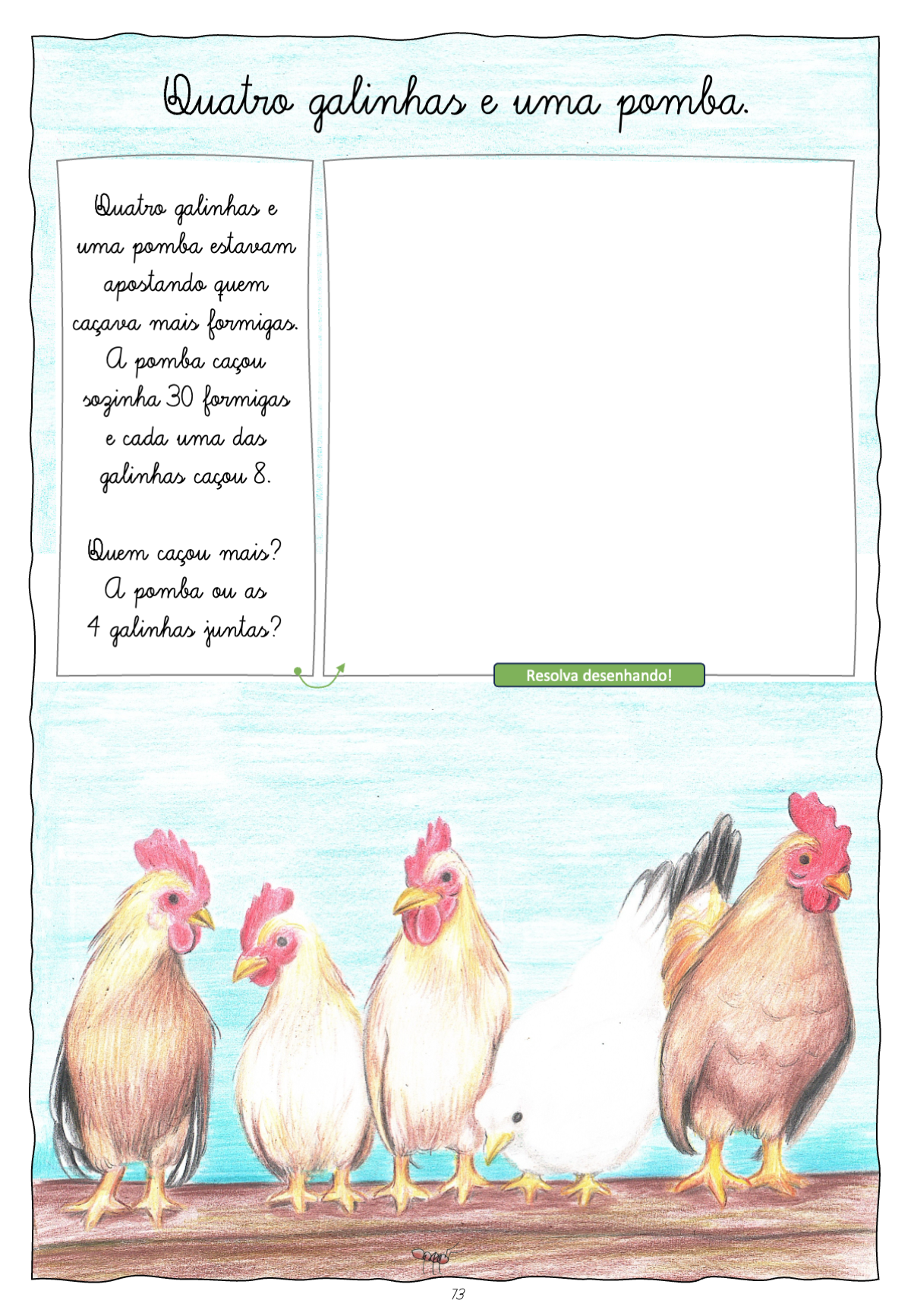 Página do guia com organização visual do conteúdo